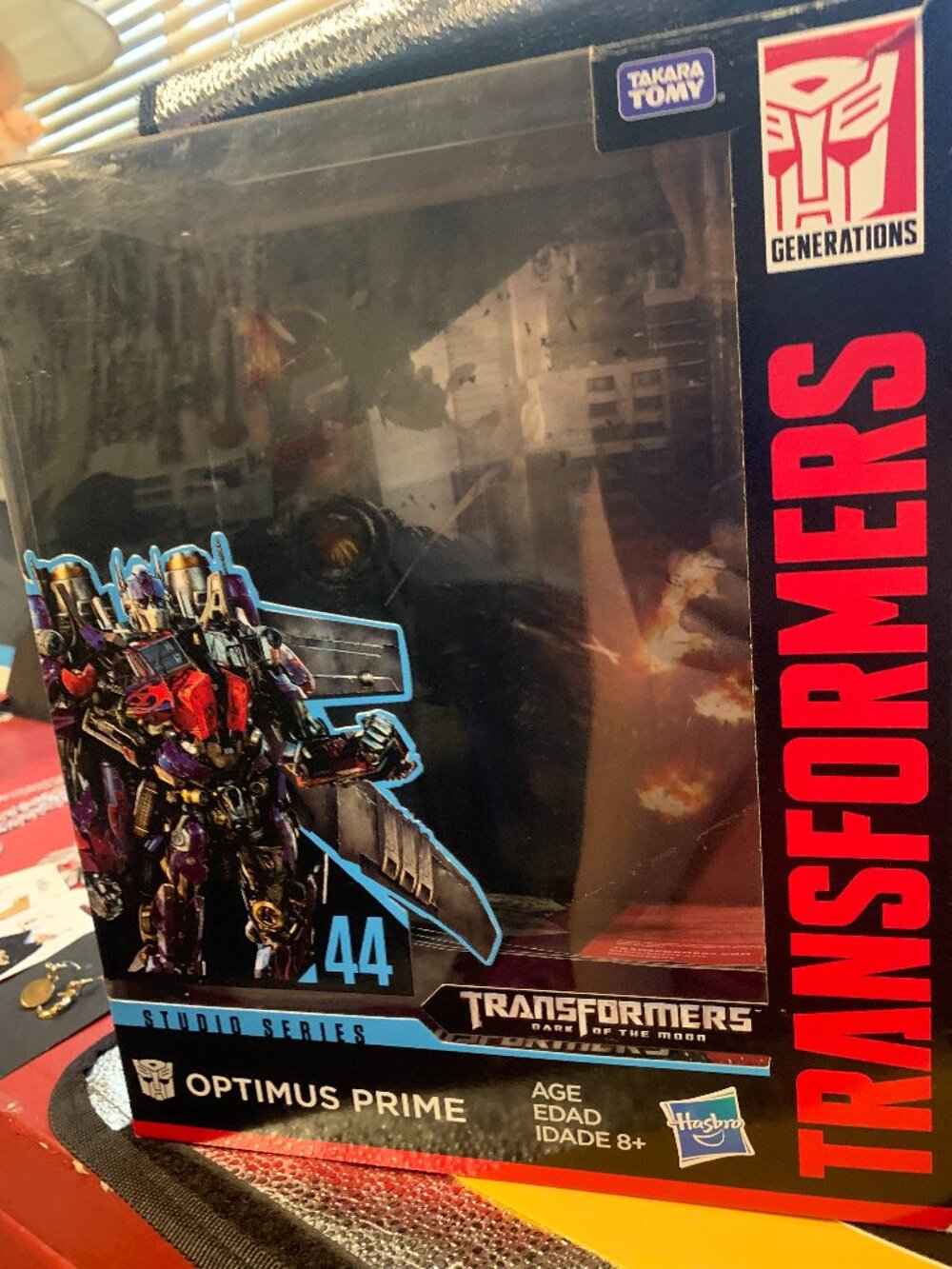 Transformers Studio Series #44 Optimus Prime Box SELLING BOX ONLY